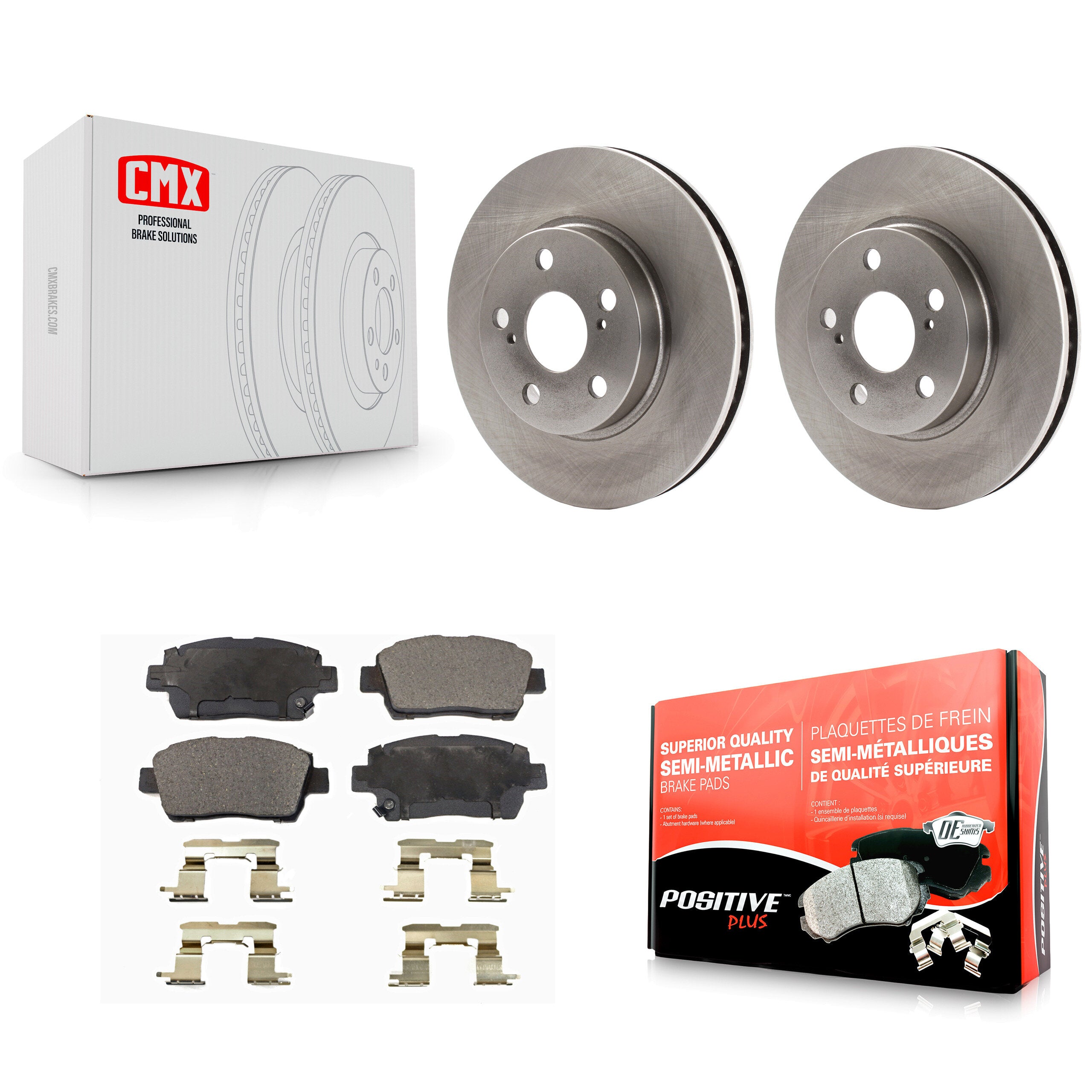 Transit Auto K8F-100286 Disc Brake Kit for 2000 Toyota Celica - Front product image