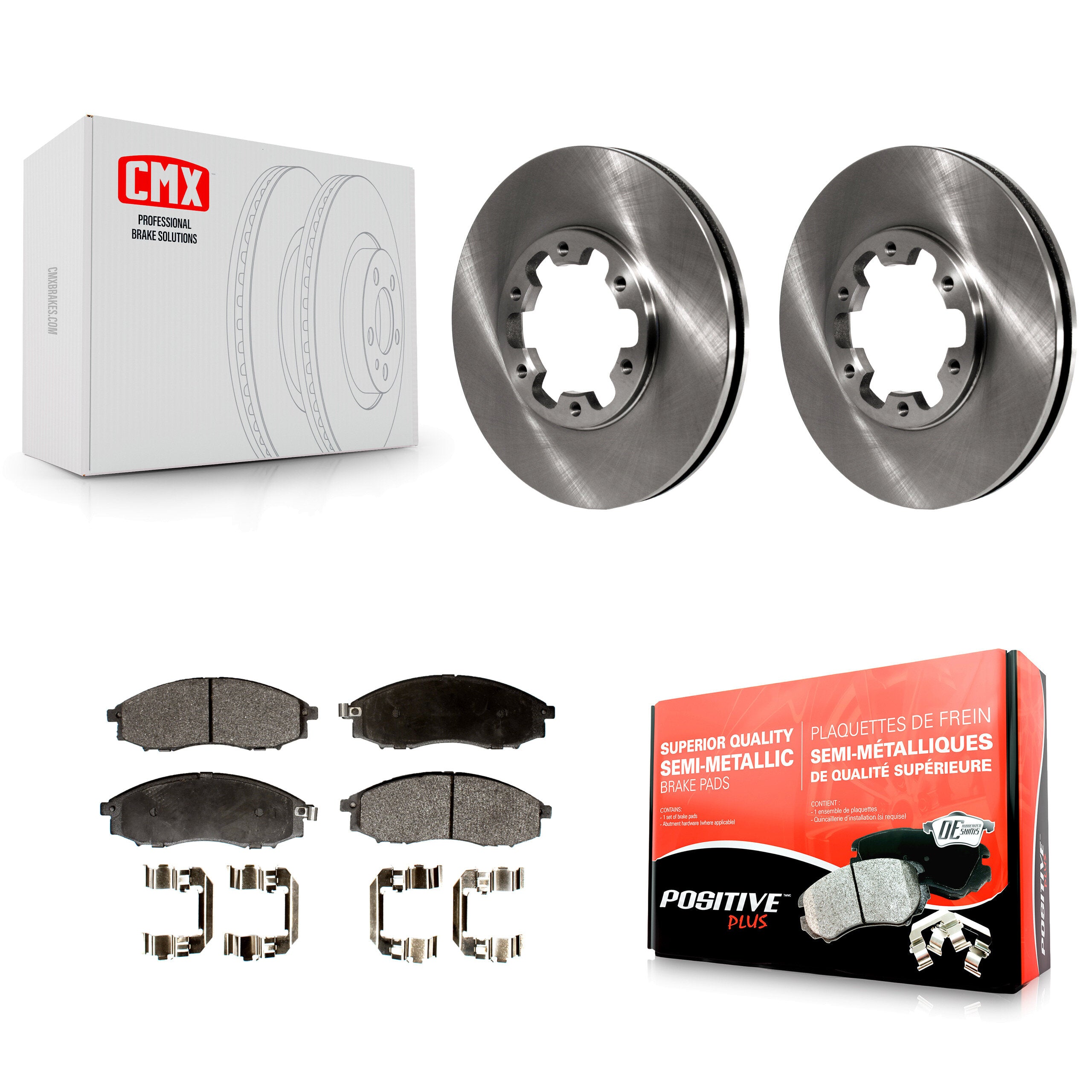 Transit Auto K8F-100290 Disc Brake Kit for 2000-2004 Nissan Frontier, Nissan Xterra product image