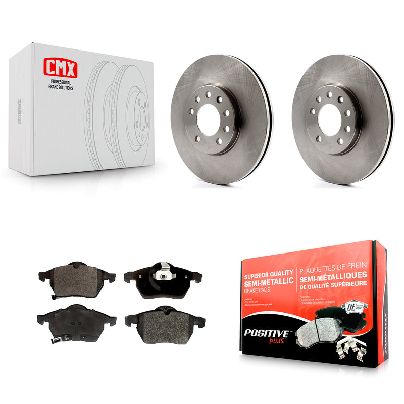 Transit Auto K8F-100306 Disc Brake Kit for 1997-2009 Saab 9-3, Saturn L100, Saturn L200 & more - Front product image