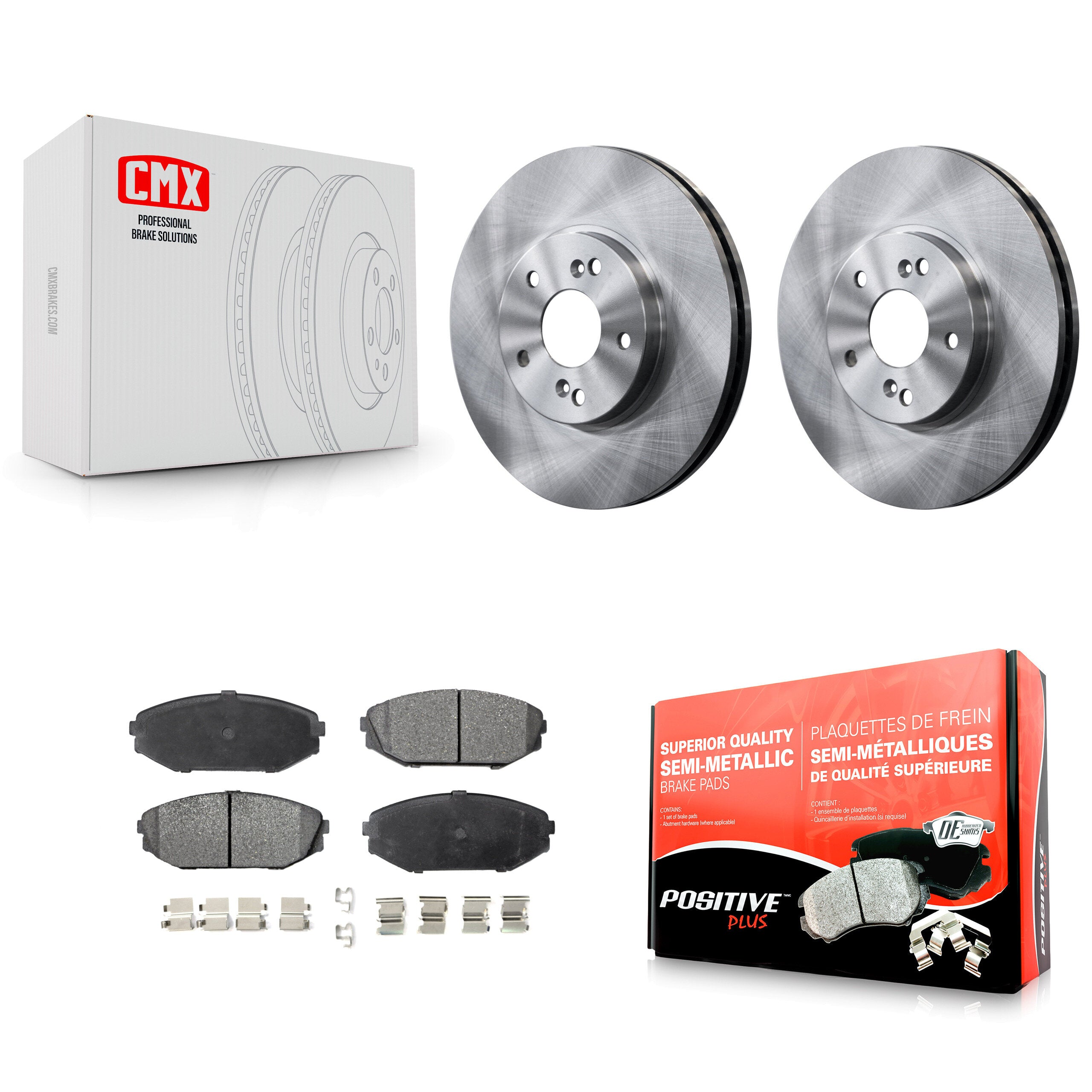 Transit Auto K8F-100316 Disc Brake Kit for 1999-2004 Acura MDX, Honda Odyssey - Front product image