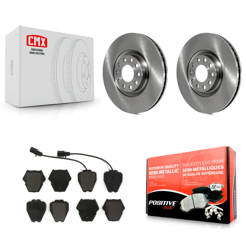 Transit Auto K8F-100347 Disc Brake Kit for 2000-2004 Audi S6, Audi A6, Audi A4 & more - Front product image