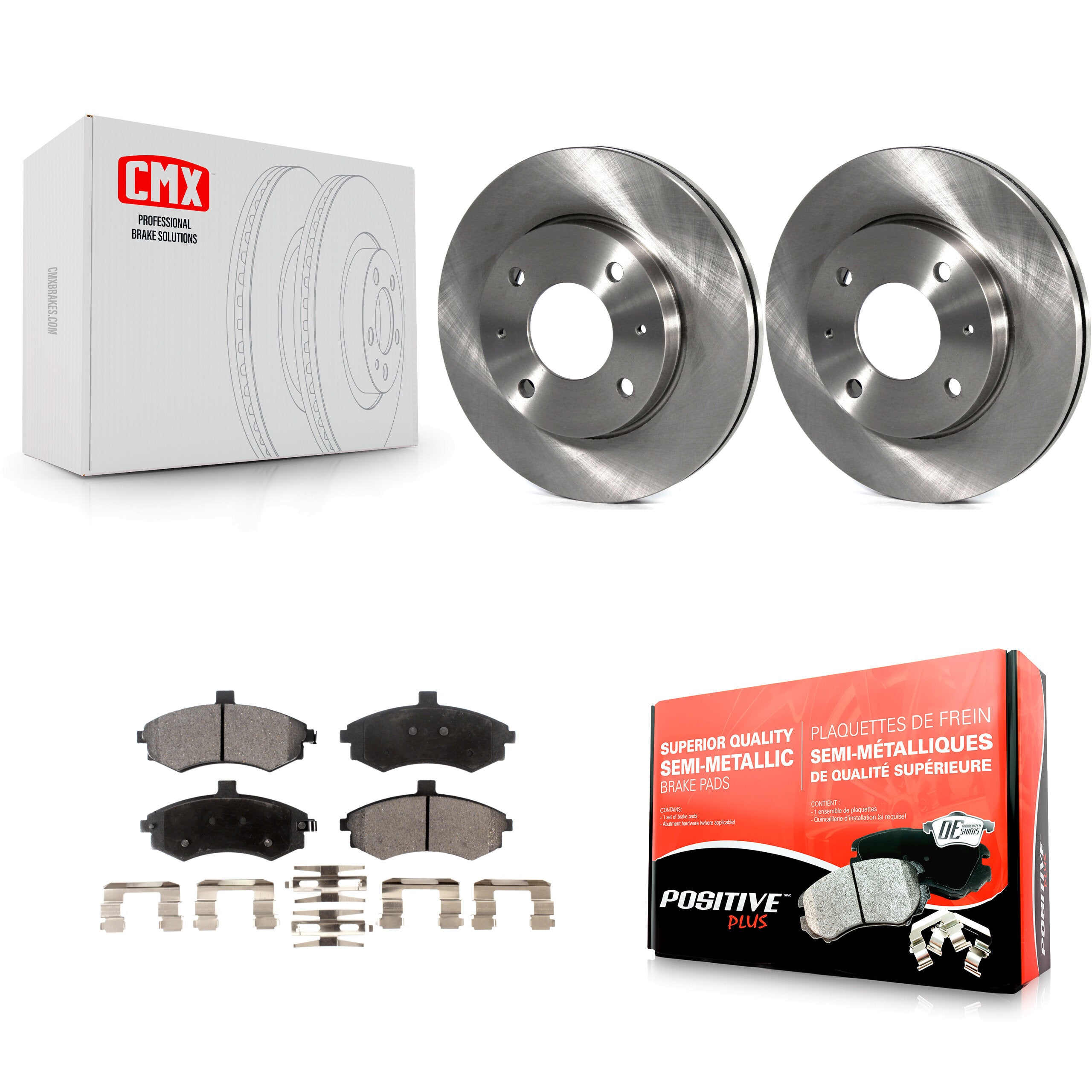 Transit Auto K8F-100377 Disc Brake Kit for 2002-2005 Hyundai Elantra - Front product image