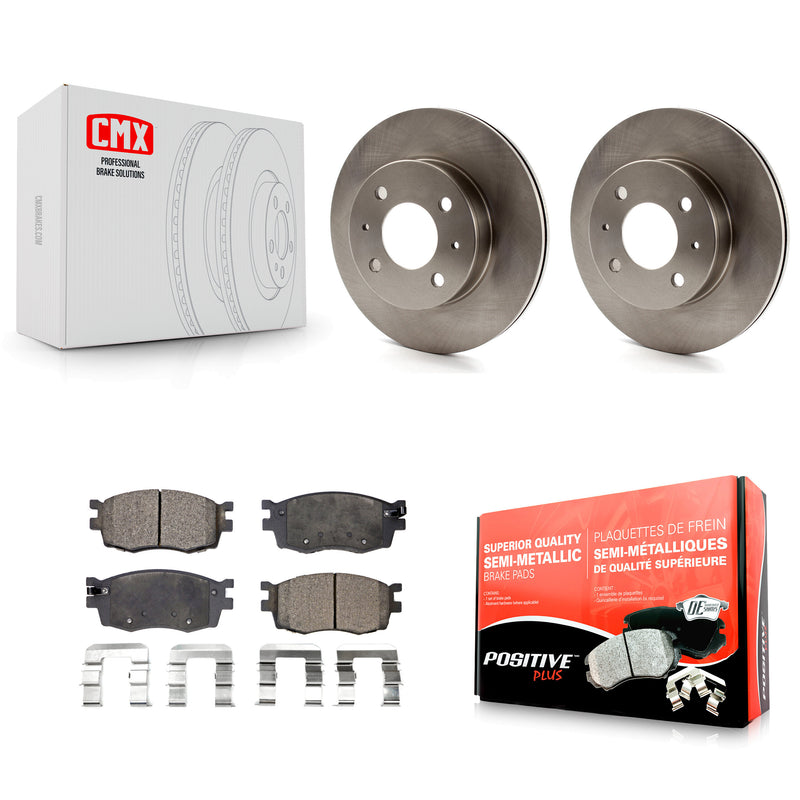 Transit Auto K8F-100391 Disc Brake Kit for 2006 Hyundai Accent - Front product image
