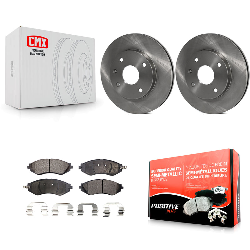 Transit Auto K8F-100422 Disc Brake Kit for 2004-2008 Suzuki Reno, Chevrolet Optra, Suzuki Forenza - Front product image
