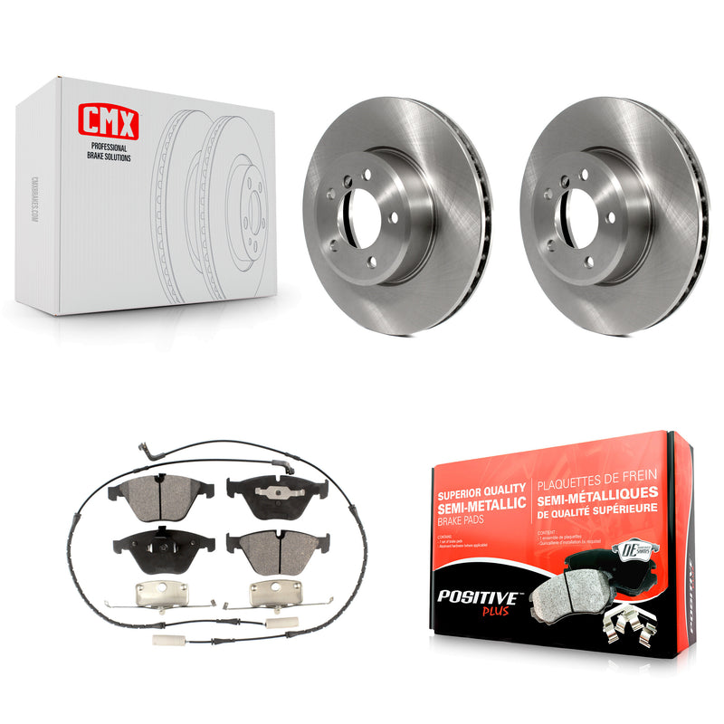 Transit Auto K8F-100440 Disc Brake Kit for 2004-2010 BMW 528i xDrive, BMW 535i xDrive, BMW 528i & more - Front product image