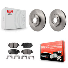 Transit Auto K8F-100453 Disc Brake Kit for 2011-2016 Kia Optima, Hyundai Sonata - Front product image