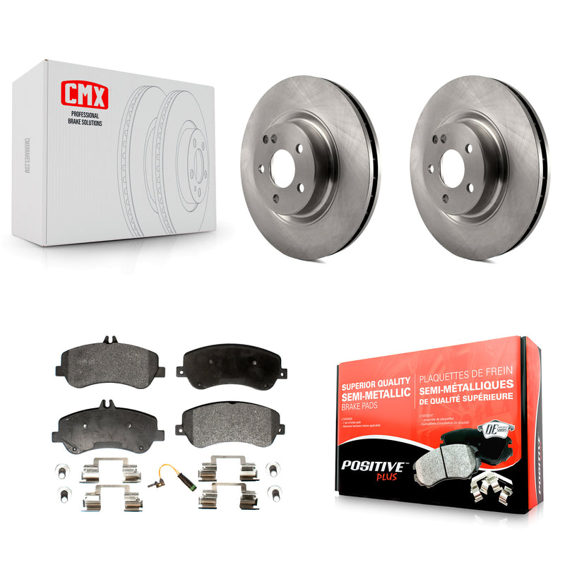 Transit Auto K8F-100491 Disc Brake Kit for 2010-2015 Mercedes-Benz GLK250, Mercedes-Benz GLK350 - Front product image