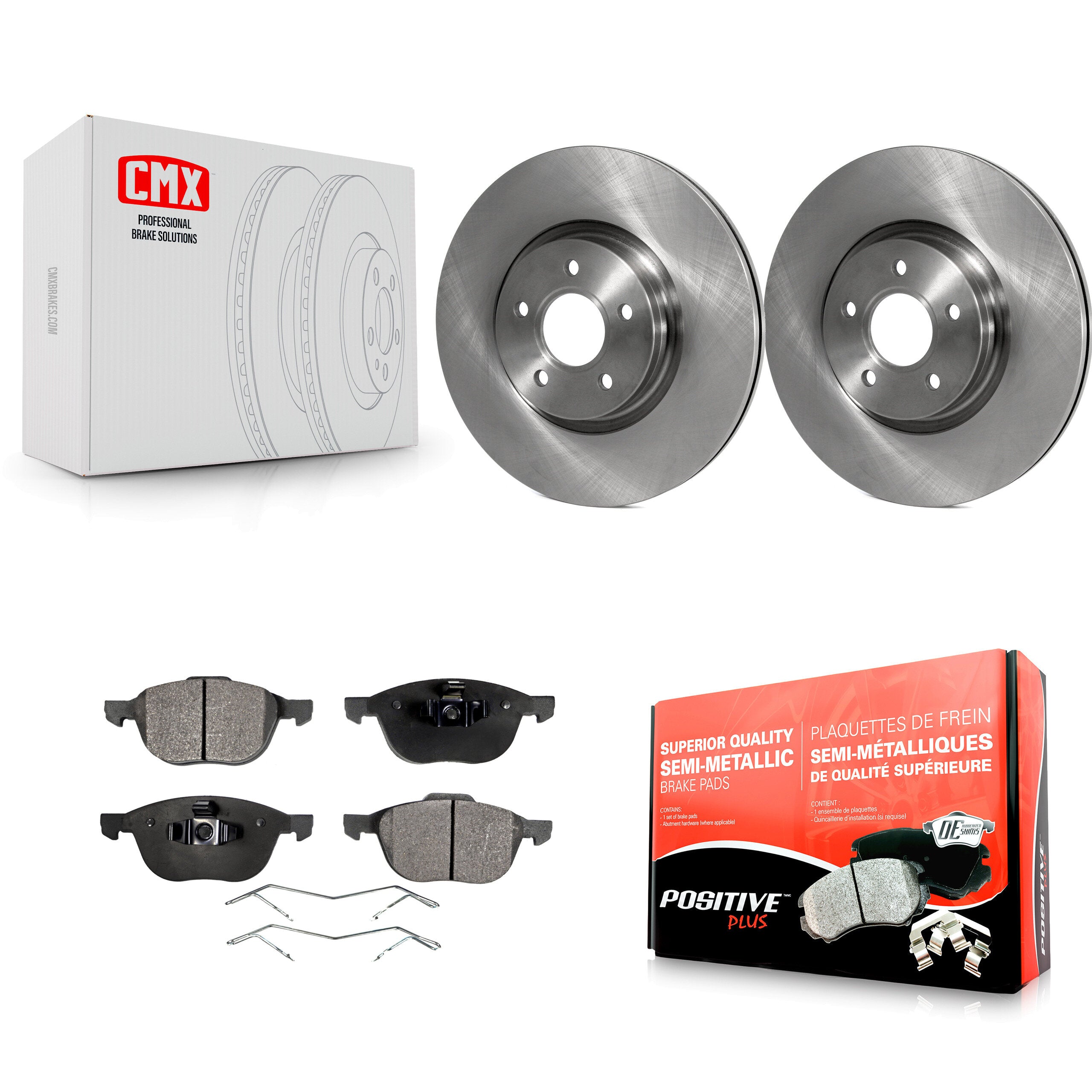 Transit Auto K8F-100493 Disc Brake Kit for 2014 Ford Transit Connect - Front product image