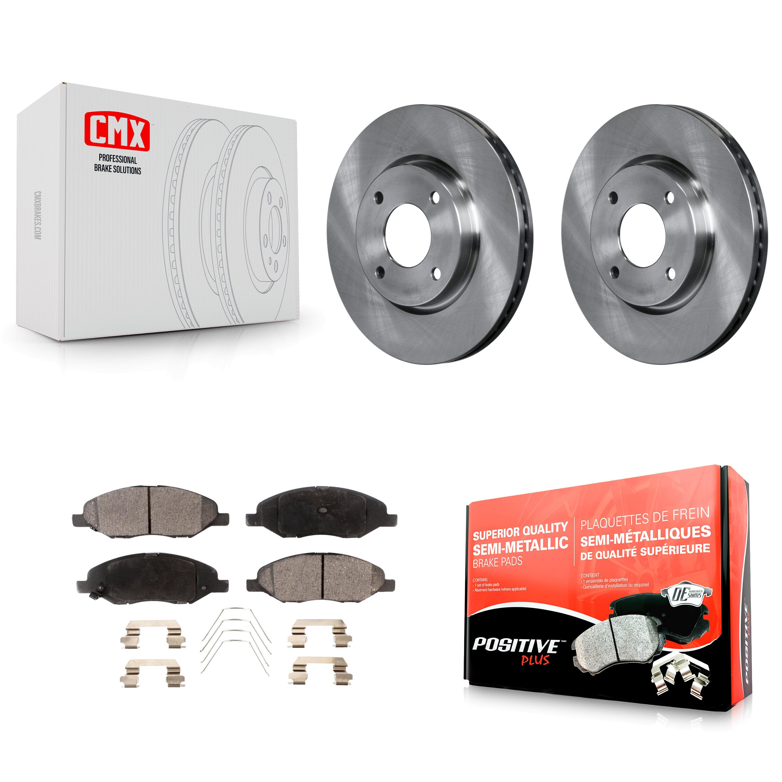 Transit Auto K8F-100496 Disc Brake Kit for 2008 Nissan Versa - Front product image