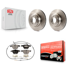 Transit Auto K8F-100525 Disc Brake Kit for 2007-2013 BMW X1, BMW 335i, BMW 335i xDrive & more - Front product image