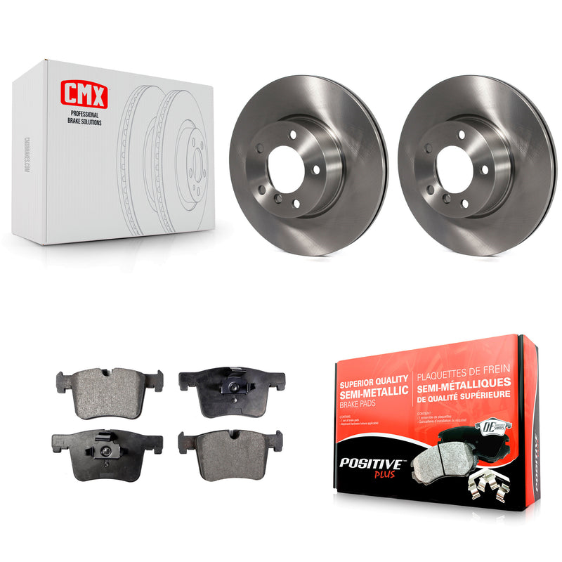 Transit Auto K8F-100528 Disc Brake Kit for 2012-2021 BMW 230i, BMW 230i xDrive, BMW 328d & more - Front product image
