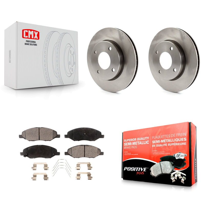 Transit Auto K8F-100556 Disc Brake Kit for 2009-2011 Nissan Versa - Front product image