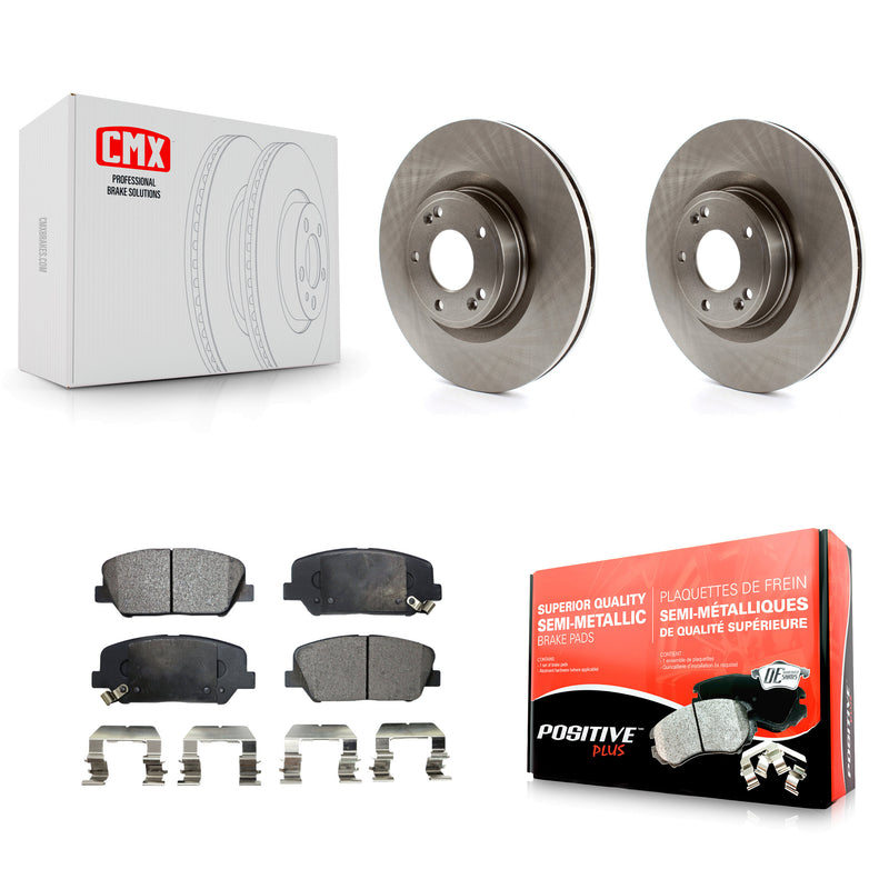 Transit Auto K8F-100558 Disc Brake Kit for 2010-2016 Hyundai Genesis Coupe - Front product image