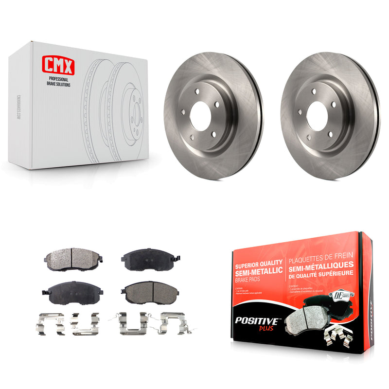 Transit Auto K8F-100570 Disc Brake Kit for 2011-2019 Nissan Juke, Nissan Sentra - Front product image