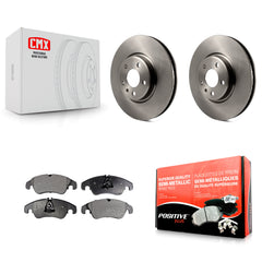 Transit Auto K8F-100587 Disc Brake Kit for 2011-2017 Audi A4 Quattro, Audi A5, Audi A5 Quattro & more - Front product image