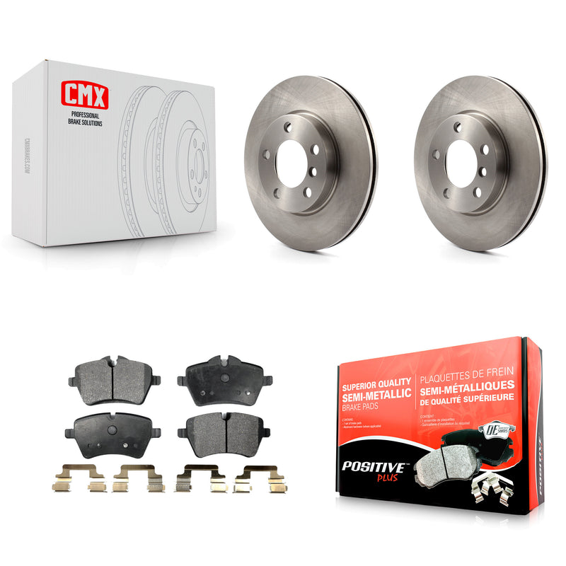 Transit Auto K8F-100595 Disc Brake Kit for 2011-2016 Mini Cooper Countryman, Mini Cooper Paceman - Front product image