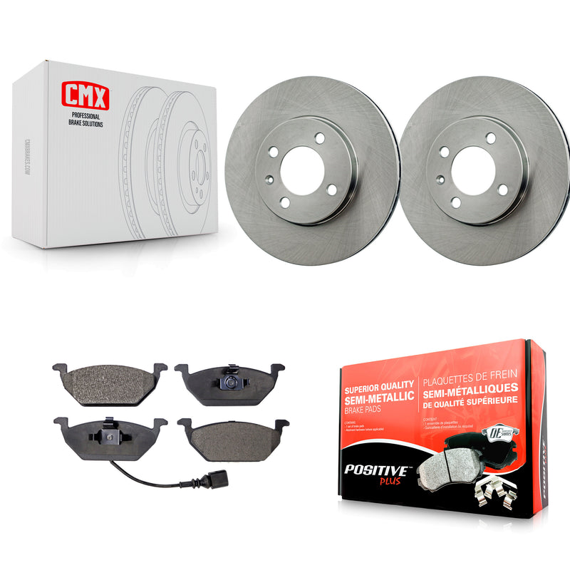 Transit Auto K8F-100646 Disc Brake Kit for 1999 Volkswagen Jetta - Front product image