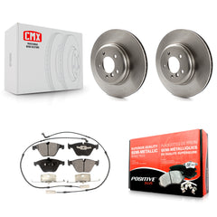 Transit Auto K8F-100652 Disc Brake Kit for 2004-2010 BMW 535i, BMW 550i, BMW 650i & more - Front product image