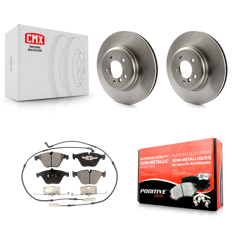 Transit Auto K8F-100652 Disc Brake Kit for 2004-2010 BMW 535i, BMW 550i, BMW 650i & more - Front product image