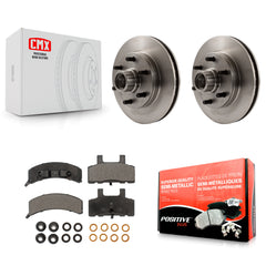 Transit Auto K8F-100661 Disc Brake Kit for 1993-2002 Chevrolet Express 2500, GMC Savana 2500, Chevrolet C2500 & more - Front product image