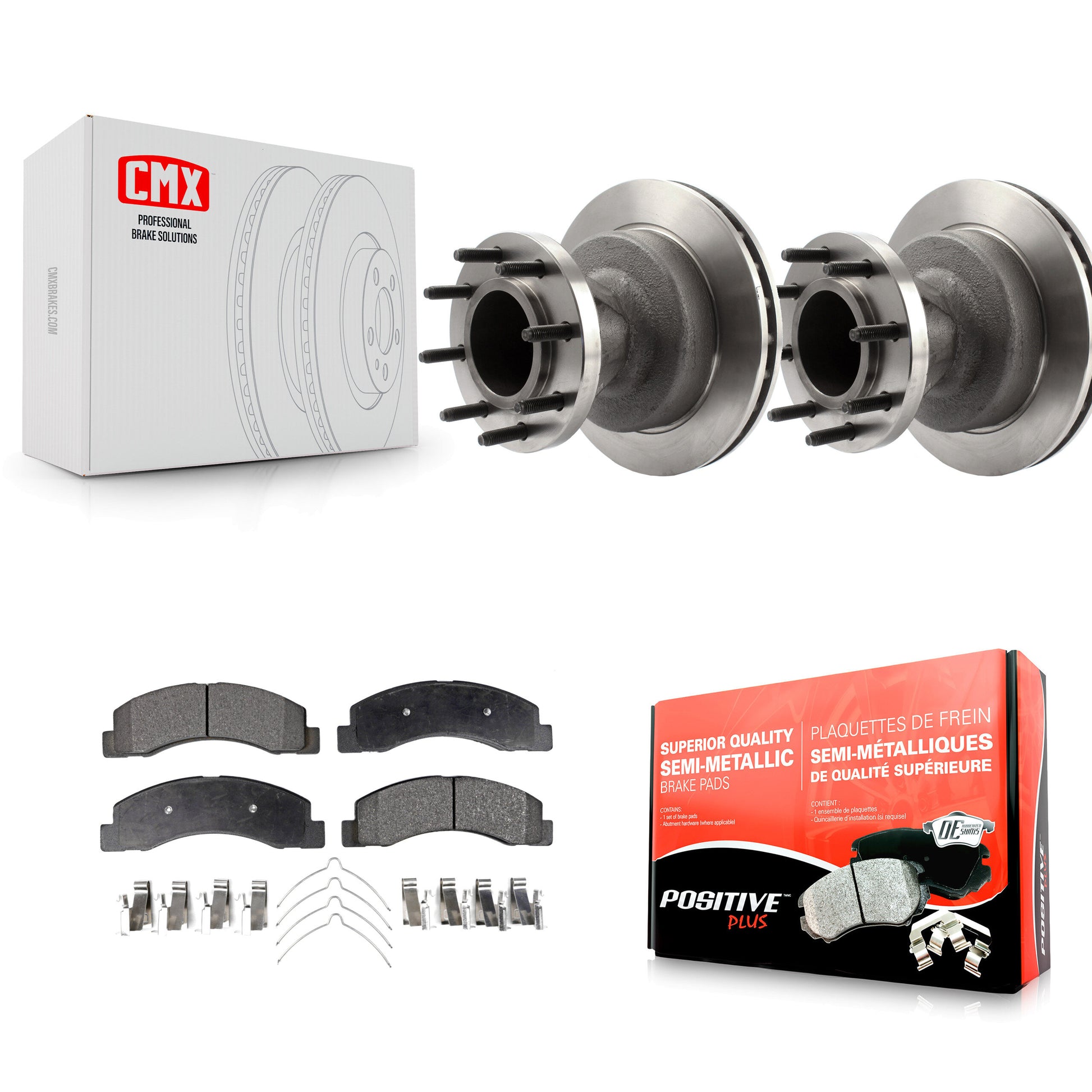 Transit Auto K8F-100683 Disc Brake Kit for 1999-2002 Ford F-350 Super Duty - Front product image