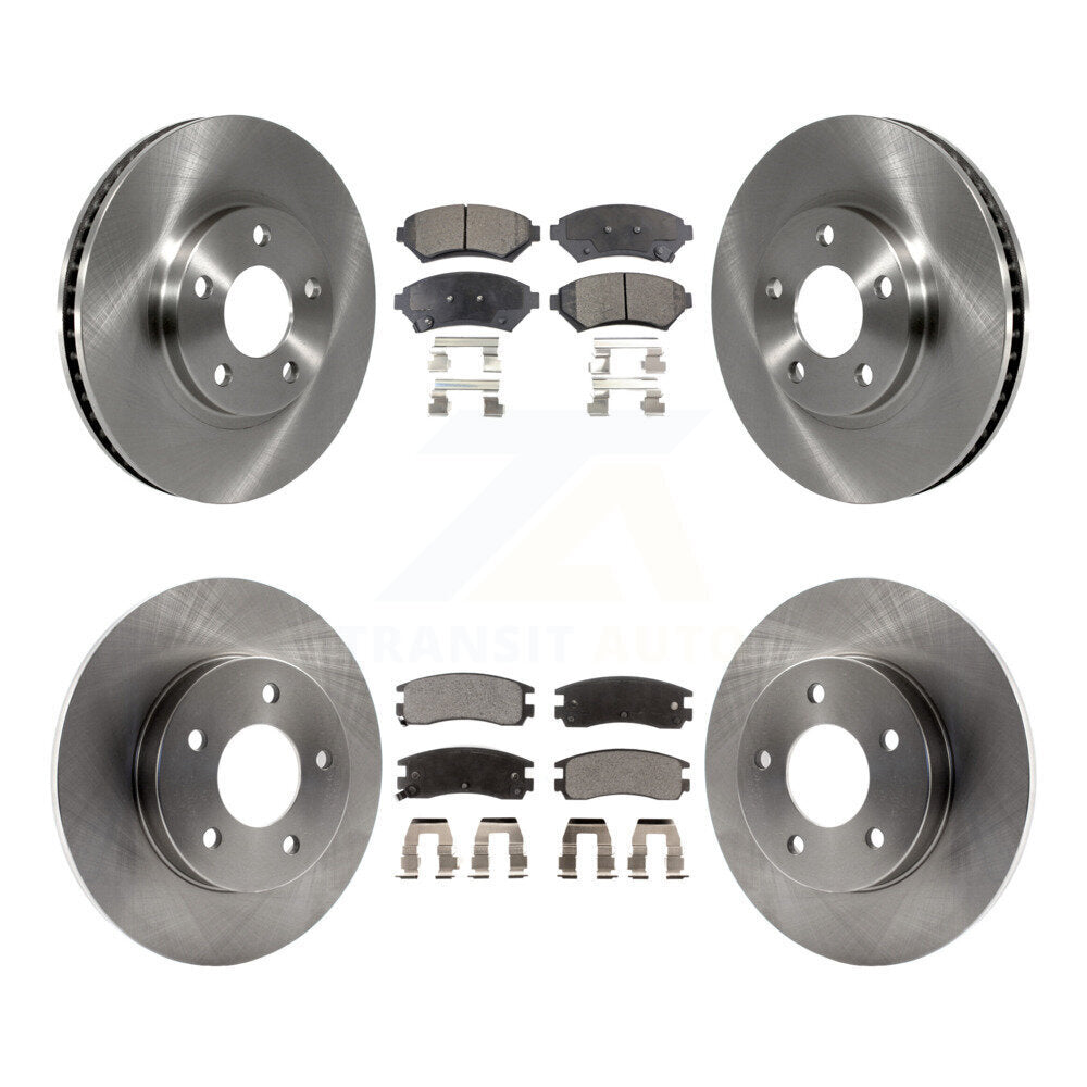 Transit Auto K8F-100719 Disc Brake Kit for 1997-2000 Buick Park Avenue, Buick Riviera, Cadillac DeVille & more - Front and Rear product image