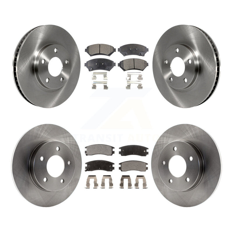 Transit Auto K8F-100719 Disc Brake Kit for 1997-2000 Buick Park Avenue, Buick Riviera, Cadillac DeVille & more - Front and Rear product image