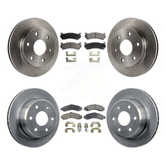 Transit Auto K8F-100734 Disc Brake Kit for 2000-2006 Chevrolet Silverado 1500, GMC Sierra 1500, Cadillac Escalade & more - Front and Rear product image