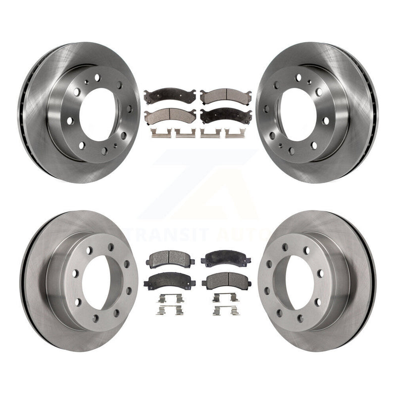 Transit Auto K8F-100740 Disc Brake Kit for 2006-2018 Chevrolet Express 2500, GMC Savana 2500 - Front and Rear product image