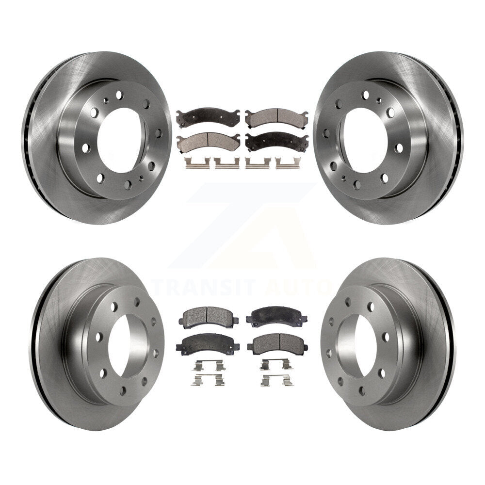 Transit Auto K8F-100744 Disc Brake Kit for 2008-2020 GMC Savana 2500, Chevrolet Express 2500 - Front and Rear product image