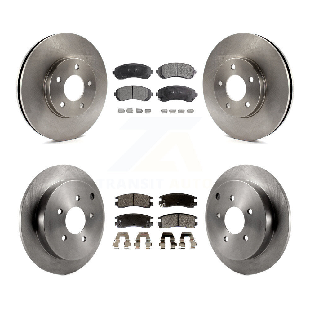 Transit Auto K8F-100753 Disc Brake Kit for 2001-2006 Buick Rendezvous, Chevrolet Venture, Oldsmobile Silhouette & more - Front and Rear product image