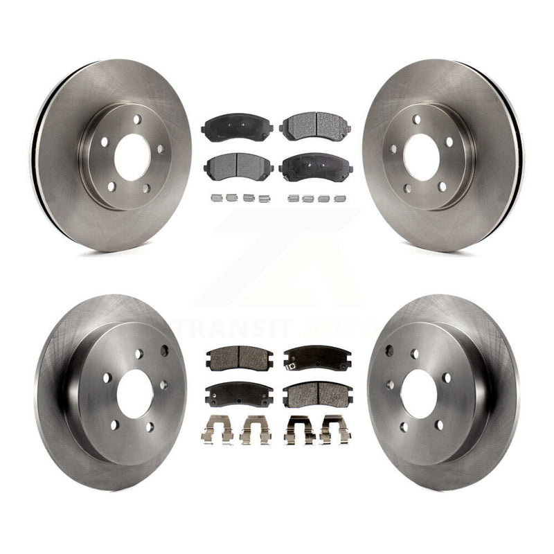 Transit Auto K8F-100753 Disc Brake Kit for 2001-2006 Buick Rendezvous, Chevrolet Venture, Oldsmobile Silhouette & more - Front and Rear product image