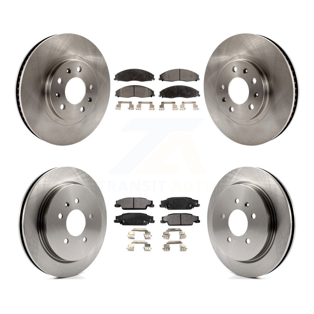 Transit Auto K8F-100758 Disc Brake Kit for 2003-2007 Cadillac CTS - Front and Rear product image