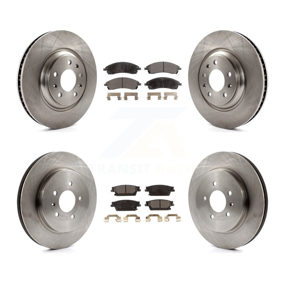 Transit Auto K8F-100771 Disc Brake Kit for 2006-2007 Cadillac CTS - Front and Rear product image