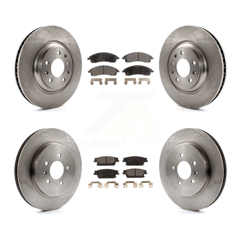 Transit Auto K8F-100771 Disc Brake Kit for 2006-2007 Cadillac CTS - Front and Rear product image