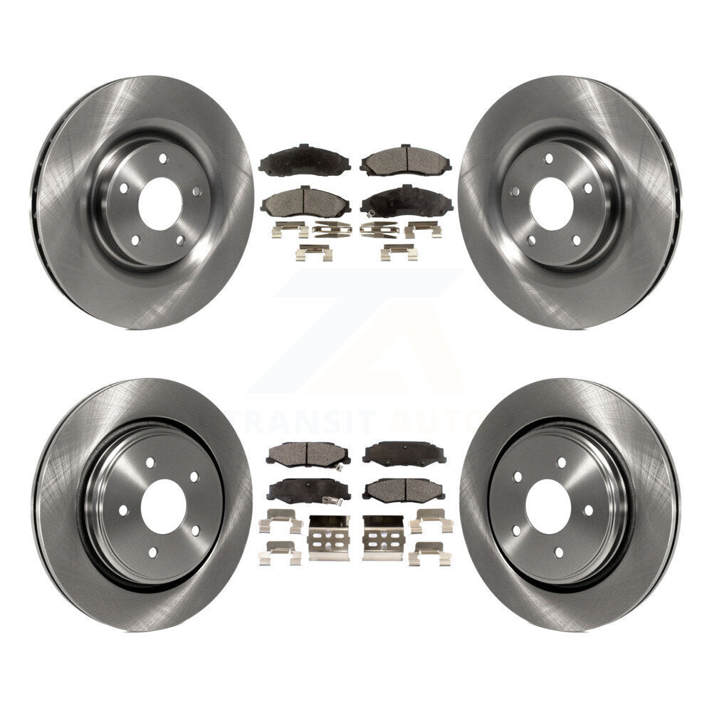 Transit Auto K8F-100781 Disc Brake Kit for 2005-2013 Chevrolet Corvette, Cadillac XLR - Front and Rear product image
