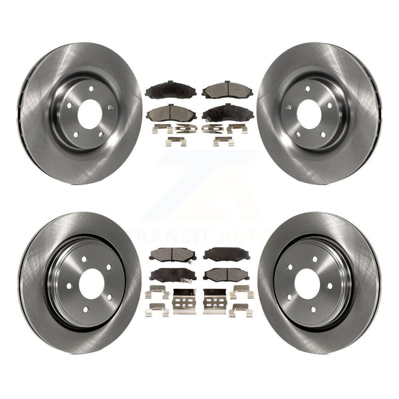 Transit Auto K8F-100781 Disc Brake Kit for 2005-2013 Chevrolet Corvette, Cadillac XLR - Front and Rear product image