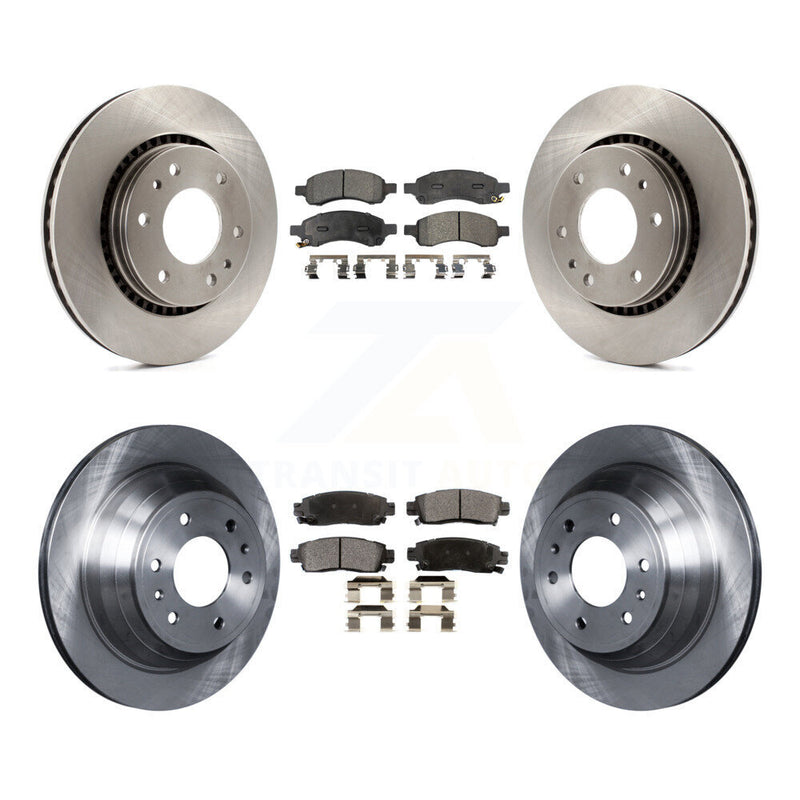 Transit Auto K8F-100782 Disc Brake Kit for 2006-2009 GMC Envoy, Isuzu Ascender, Buick Rainier & more - Front and Rear product image