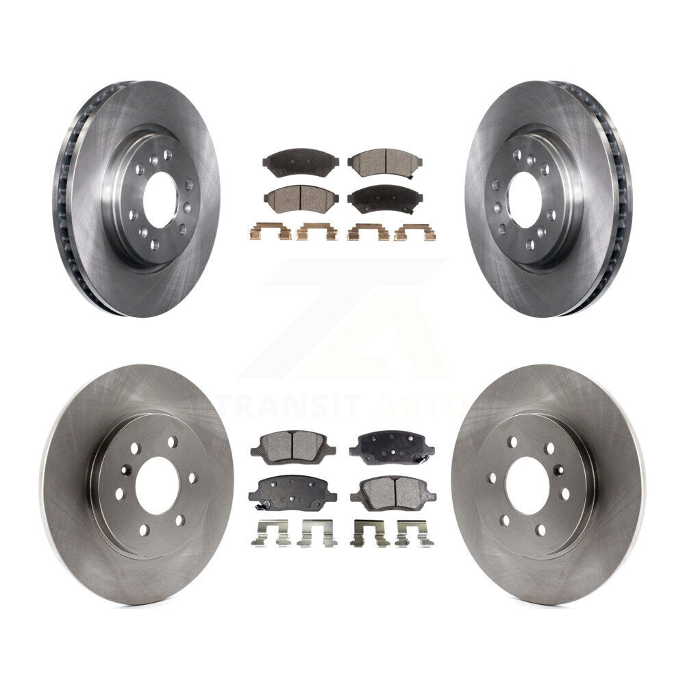 Transit Auto K8F-100784 Disc Brake Kit for 2006 Buick Terraza, Chevrolet Uplander, Pontiac Montana & more - Front and Rear product image