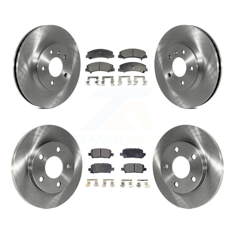 Transit Auto K8F-100787 Disc Brake Kit for 2010-2016 Chevrolet Impala Limited, Chevrolet Impala - Front and Rear product image