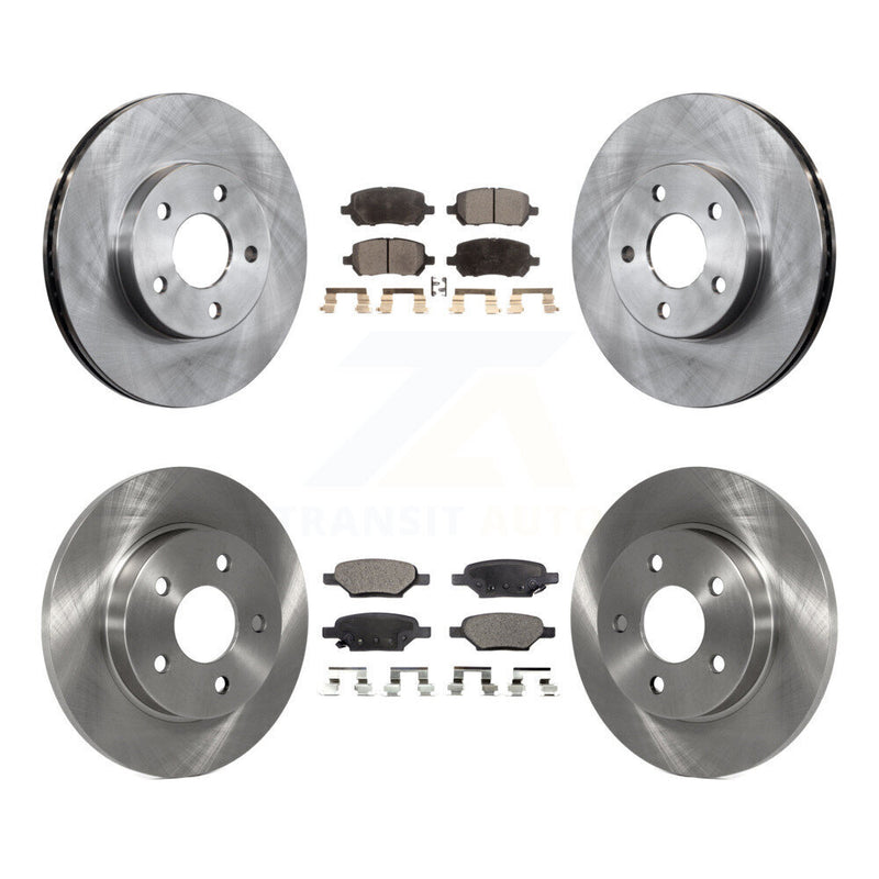 Transit Auto K8F-100791 Disc Brake Kit for 2009-2010 Pontiac G5 - Front and Rear product image