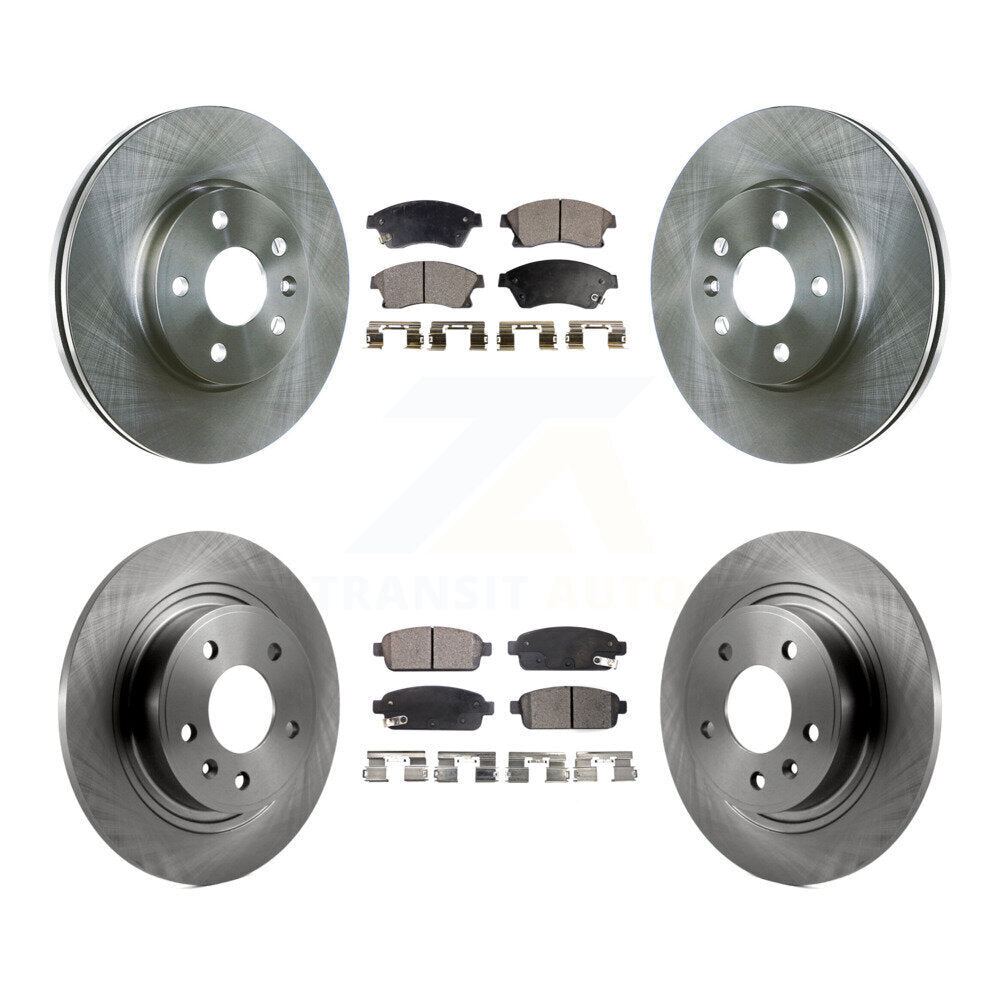 Transit Auto K8F-100824 Disc Brake Kit for 2013 Chevrolet Cruze - Front and Rear product image