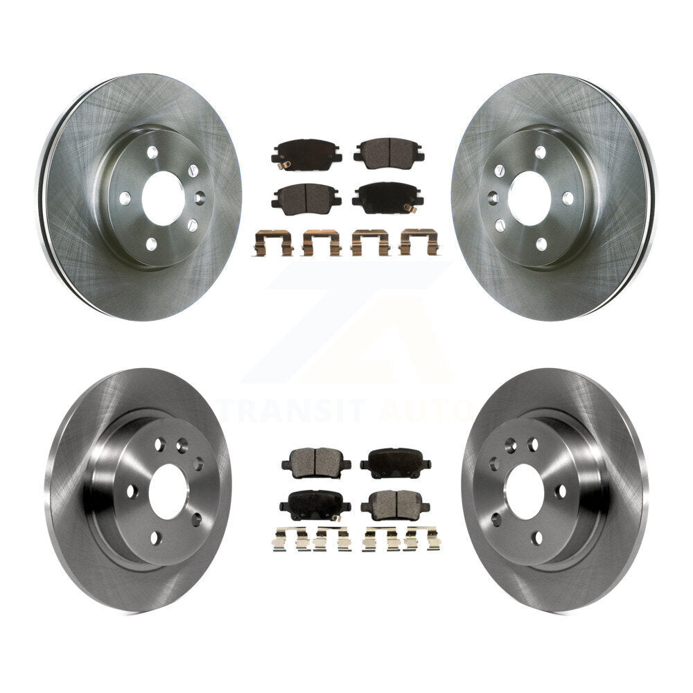 Transit Auto K8F-100825 Disc Brake Kit for 2016 Chevrolet Cruze - Front and Rear product image