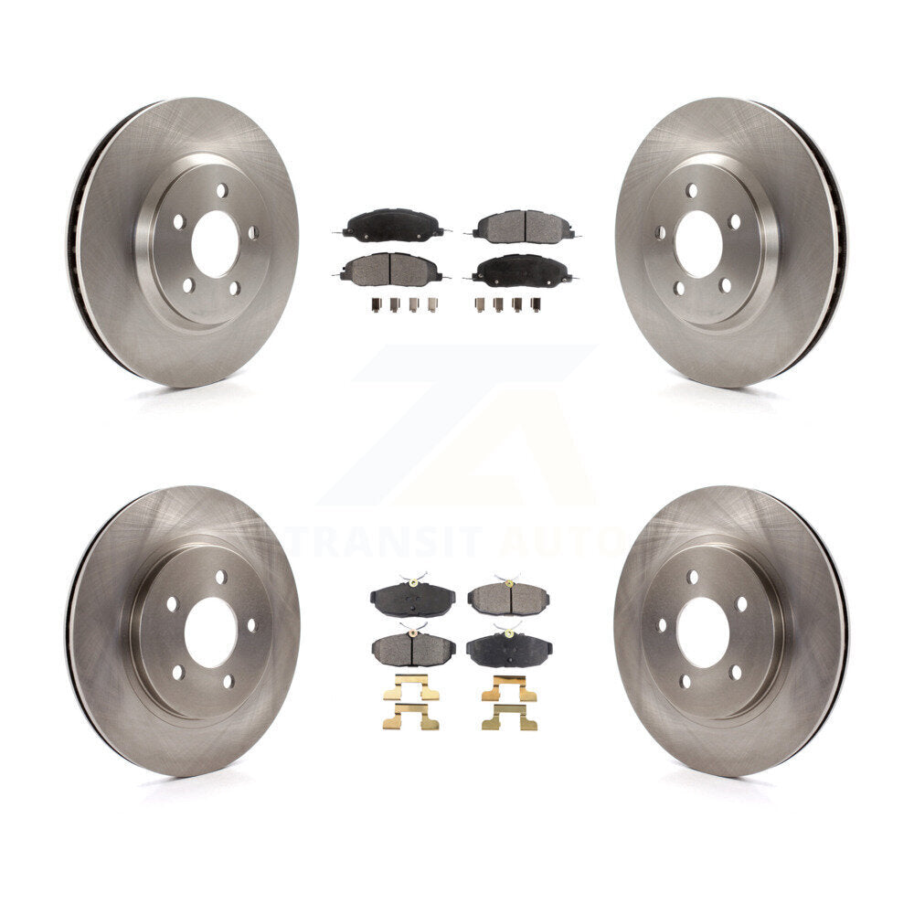 Transit Auto K8F-100877 Disc Brake Kit for 2005-2010 Ford Mustang - Front and Rear product image