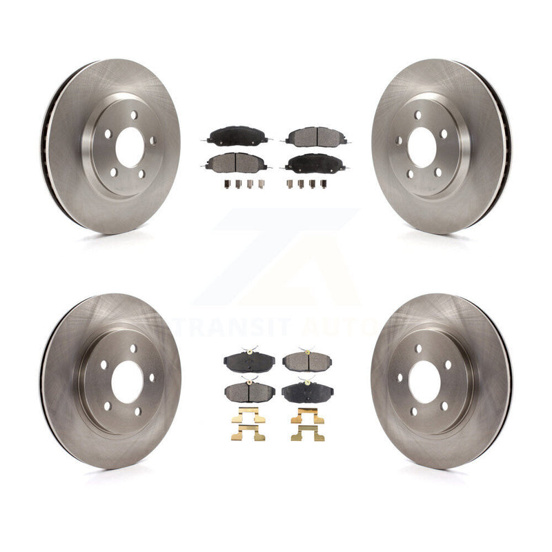 Transit Auto K8F-100877 Disc Brake Kit for 2005-2010 Ford Mustang - Front and Rear product image