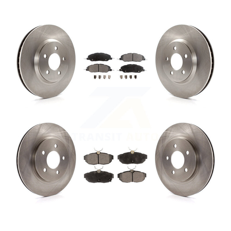 Transit Auto K8F-100878 Disc Brake Kit for 2011-2014 Ford Mustang - Front and Rear product image