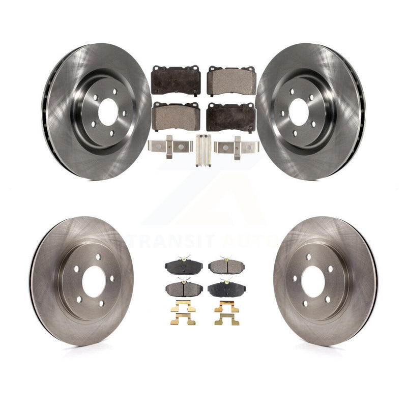 Transit Auto K8F-100886 Disc Brake Kit for 2007-2011 Ford Mustang - Front and Rear product image