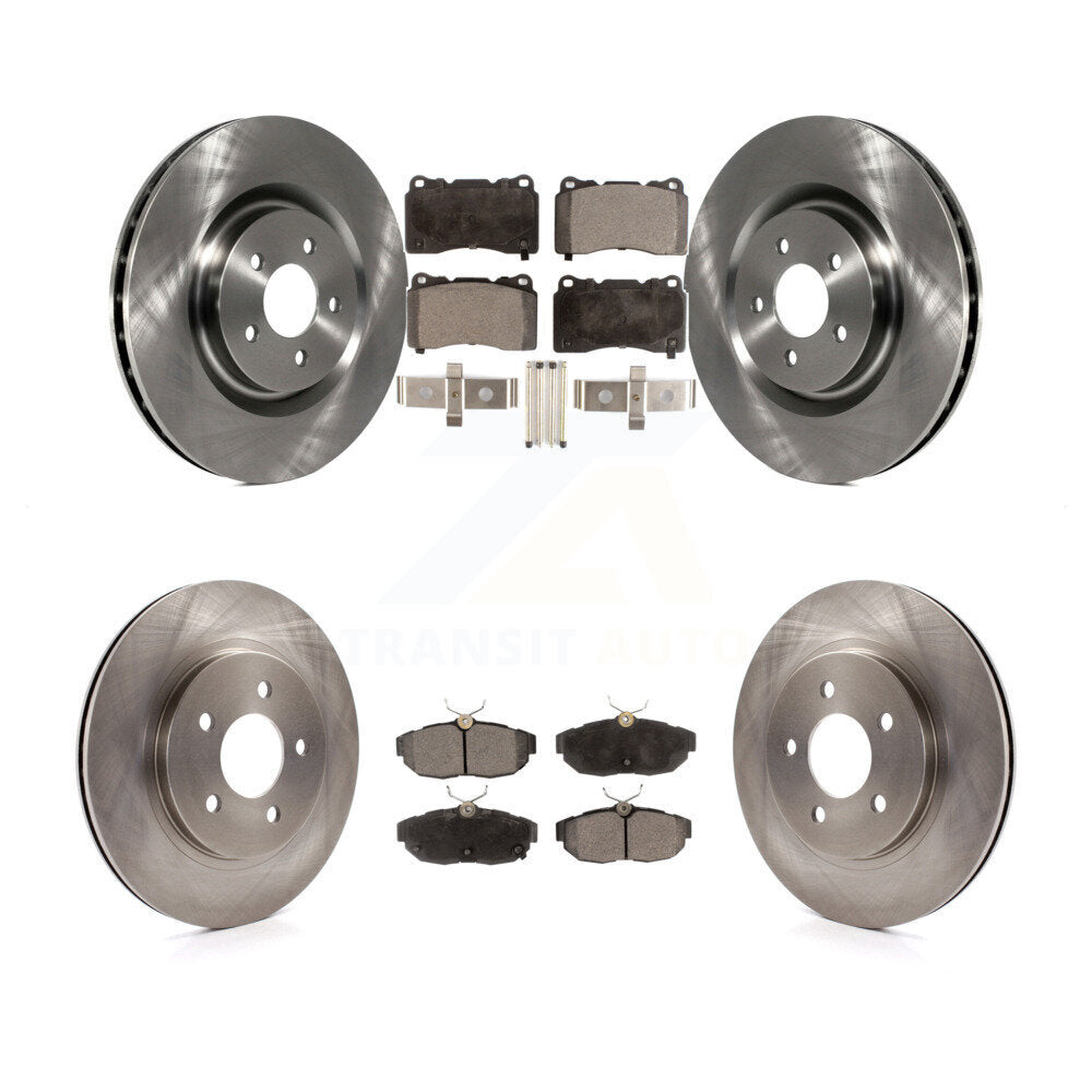 Transit Auto K8F-100887 Disc Brake Kit for 2011-2013 Ford Mustang - Front and Rear product image
