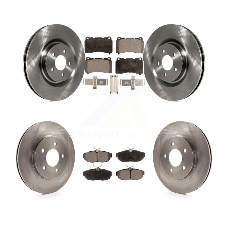Transit Auto K8F-100887 Disc Brake Kit for 2011-2013 Ford Mustang - Front and Rear product image