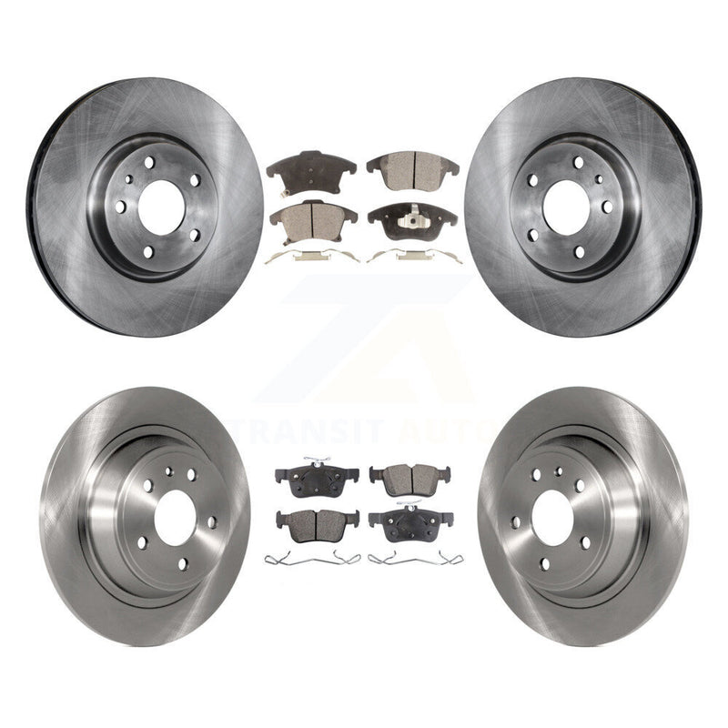 Transit Auto K8F-100912 Disc Brake Kit for 2013-2020 Ford Fusion, Lincoln MKZ - Front and Rear product image